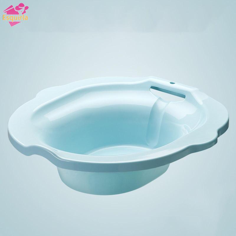 Esquirla over the toilet sitz bath tub w / treo lỗ giặt cho nhà vệ sinh tiêu chuẩn