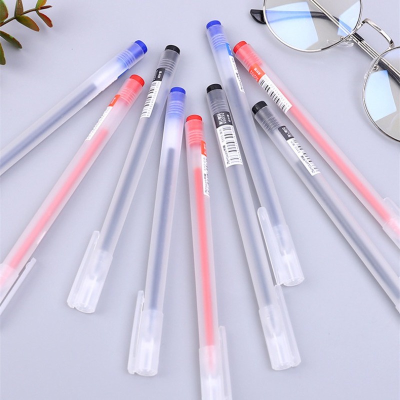 Bút Mực Gel Ngòi 0.5MM Màu Đen / Đỏ / Xanh Dương Bút gel 0,5mm bút đen / đỏ / xanh