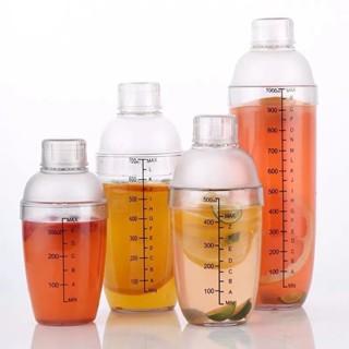 Bình lắc shaker pha chế trà sữa cà phê cao cấp có vach chia định lượng Nhựa việt nhật các size to nhỏ (MH/370)