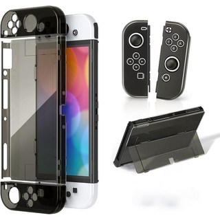 Vỏ bảo vệ switch tương thích với nintendo switch oled, vỏ da oled công tắc trong suốt cao