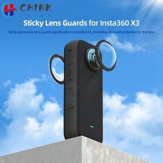 Chink sticky lens guards che camera toàn cảnh dual-lens cho insta360 x3