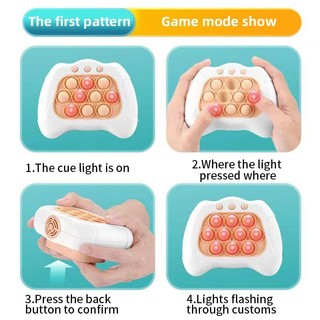 Quick Push Game Pop Popsocket Electronic Pushit Pro Super Bubble Pop Game Light Push UpToys ngọc thịnh
