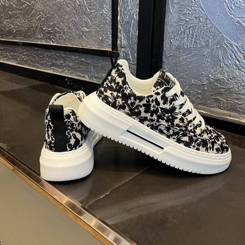 Thời trang mùa hè giày nam xu hướng thanh niên giày bệt thông thường thoáng khí giày thể thao nhẹ chống trượt giày nam thương hiệu niche