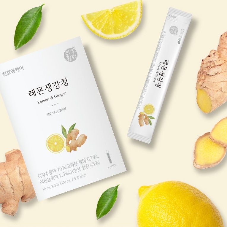 Chunho N Care Lemon & Ginger 30 sticks