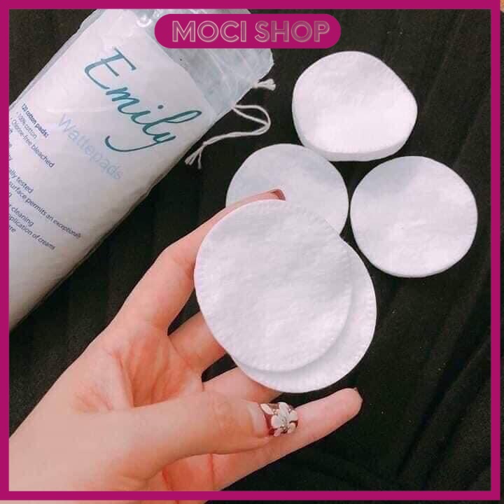Bông tẩy trang Emily Đức  120 miếng  “Moci Shop”