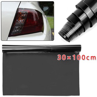 Car Light Film Light Smoke Black Cover Tail Lights Decor Accessories Durable