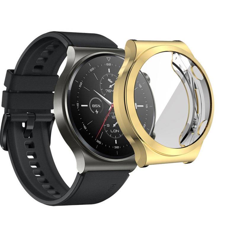 Bảo vệ màn hình vỏ đồng hồ tpu mềm cho huawei gt 3 2 pro 42mm 43mm 46mm gt2e