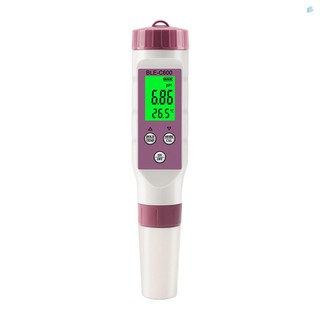 Smartwatchinone ph meter digital 7 in 1 ph/tds/ec/orp/s.g/salinity/temp meter with atc 0.01 resolution độ chính xác cao ph tester for drinking water hydroponics fish tank aquarium swi