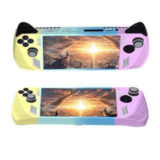 Đối với asus rog ally game console case soft silicone protection cover anti-scratch protector shell sleeve and two thumb grip caps phụ kiện trò chơi