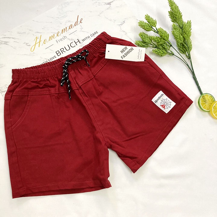 Quần Short đùi nữ vải kaki lưng thun mềm mát từ 40kg-60kg - QDN001
