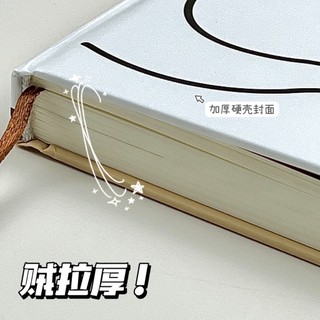 [cute Notebook] meow meow diary high-value big thick notebook student simple horizontal line notebook sổ tay notepad dễ thương bền