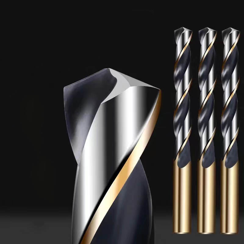 Mũi Xoay Siêu Cứng Mũi Khoan Hợp Kim Sắt---Mũi Khoan Xoắn Thép Không Gỉ Chuyên Dùng Cho Tay Cầm Thẳng Đục Lỗ GARIN