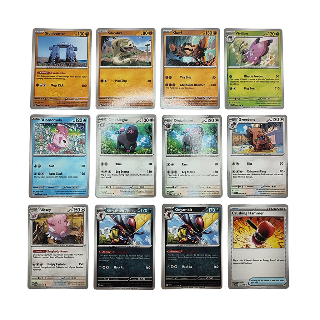 324 cái thẻ pokemon tiếng anh scarlet violet trading game card series booster box collections đồ chơi cho trẻ em