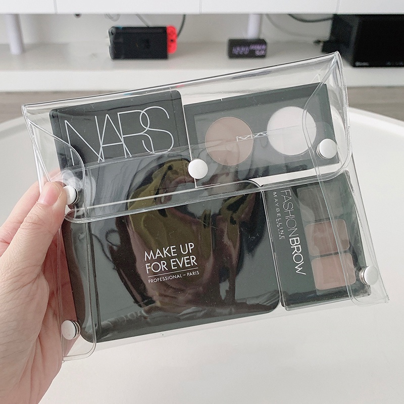 Túi Nhựa PVC Trong Suốt Đựng Cọ Trang Điểm Tiện Dụng Khi Đi Du Lịch dreamdiary