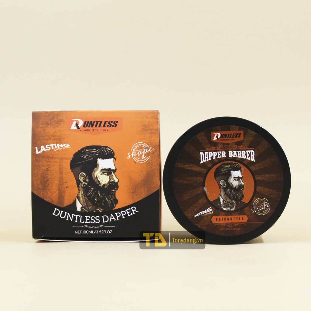 Sáp Keo vuốt Tóc Thơm Tạo Kiểu Tóc Cho Nam Và Nữ DAPPER BARBER DUNLESS