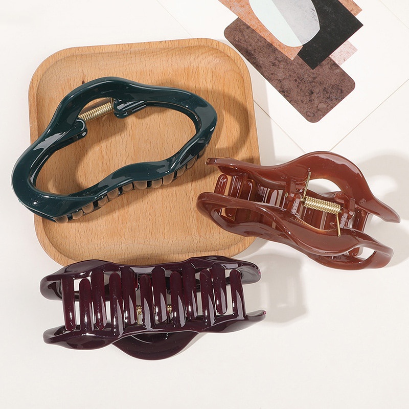 Kẹp Tóc Thiết Kế Hình Đám Mây Phong Cách Retro Hàn Quốc Cho Nữ