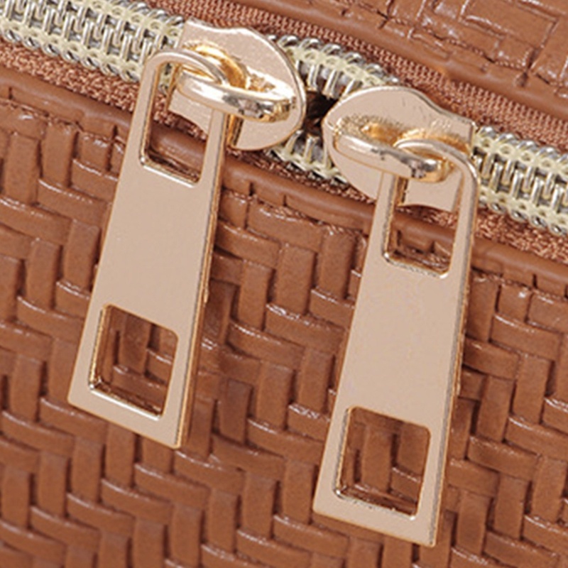 Túi Da PU Đựng Đồ Trang Điểm Sức Chứa Lớn Tiện Dụng Cho Nữ