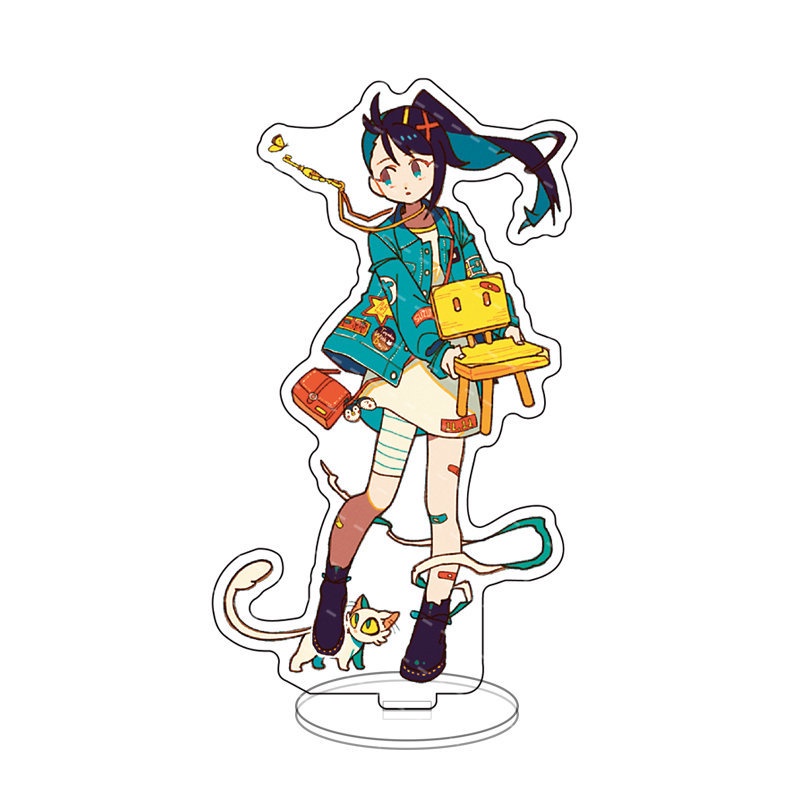 Giá Đỡ Mô Hình Nhân Vật Anime Bằng Acrylic YB2 Suzume no Tojimari