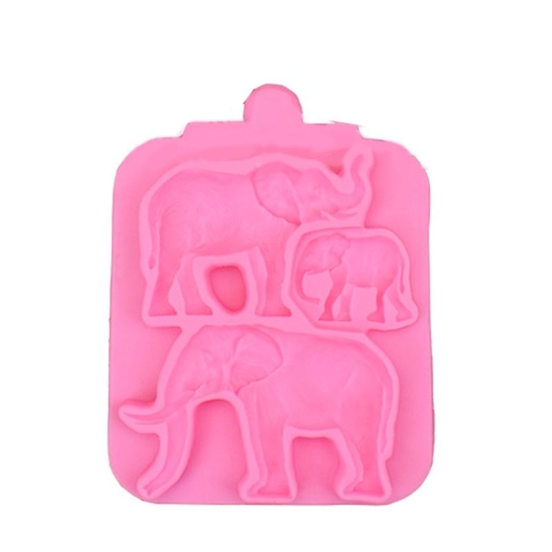 Khuôn Silicon Làm Bánh Hình Động Vật Dễ Thương