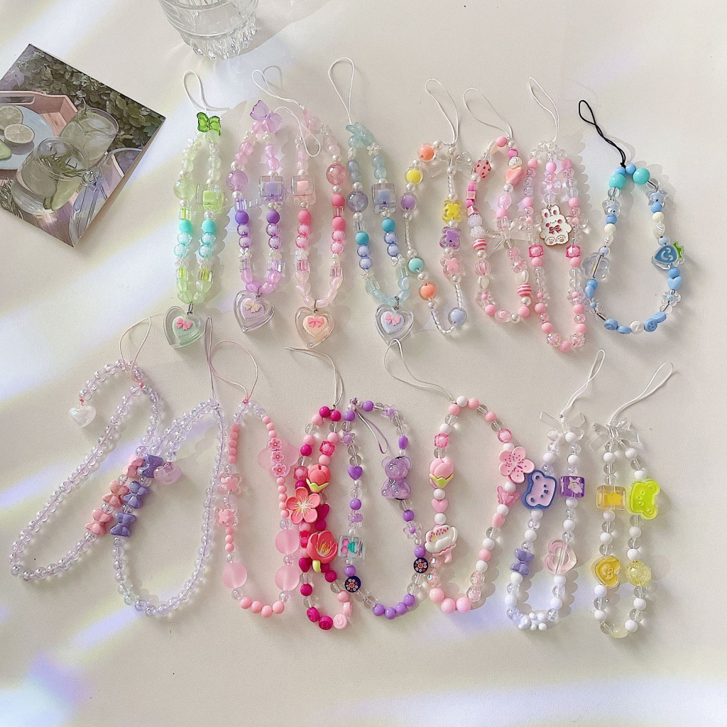 Dây Chuỗi Hạt Handmade Kiểu Mới Dùng Để Trang Trí Túi Xách / Túi Xách