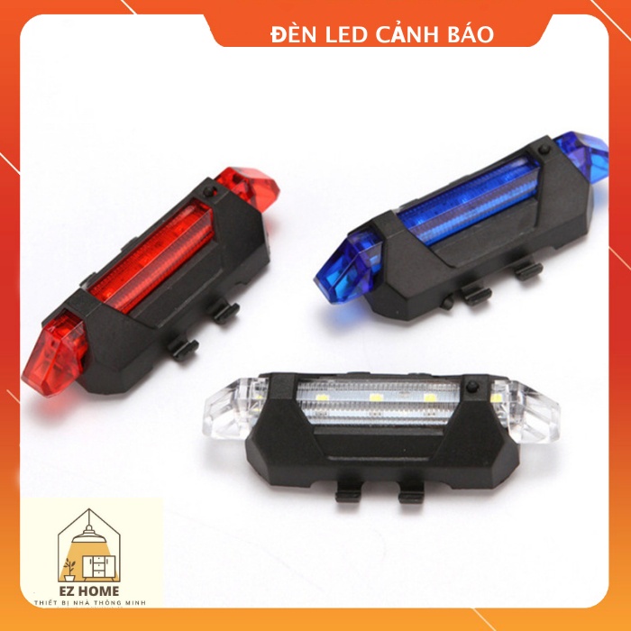 Đèn xe đạp đèn led cảnh báo đèn hậu xe đạp chống thấm nước Sáng lên đến 10 giờ nhiều màu sắc