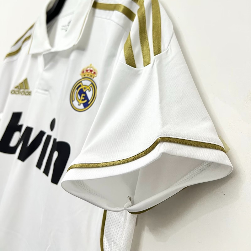 Áo Thun Thể Thao Tay Ngắn In Logo Real Madrid Size S-XXL 11-12