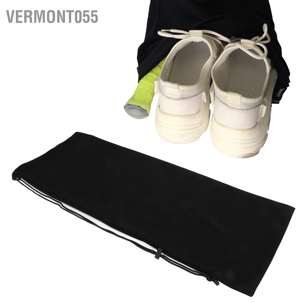 Có thể bán buôn Túi Đựng Vợt Tennis Bằng Vải Nhung Có Dây Rút Tiện Dụng vermont055 Hàng giao ngay