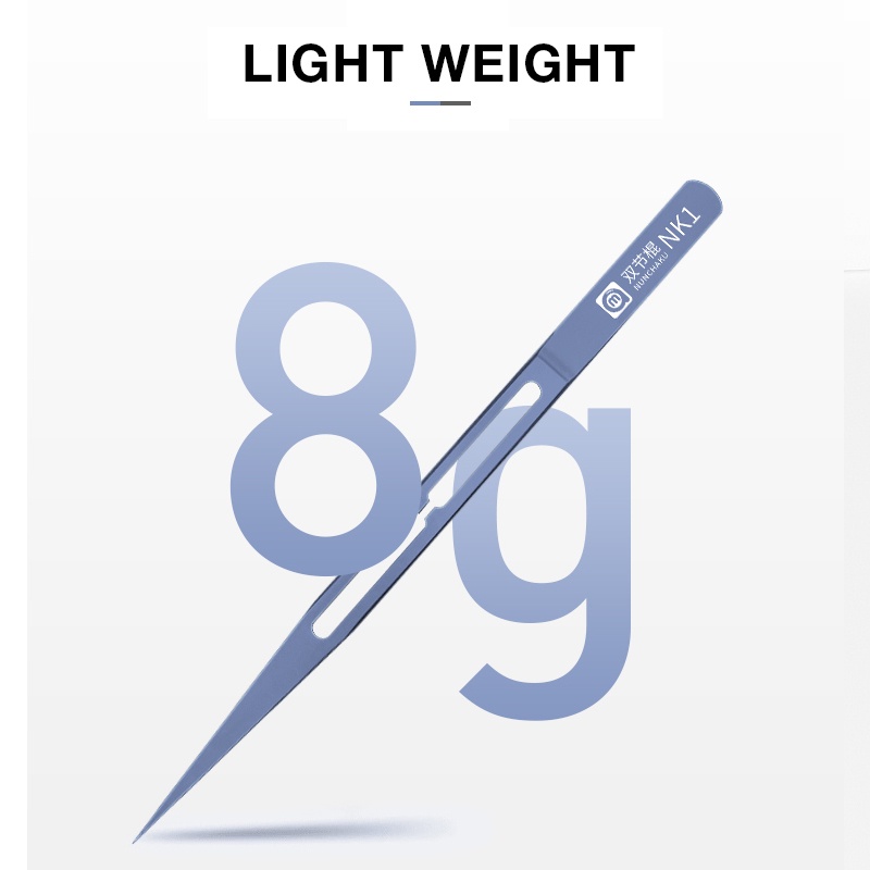 Nhíp Chống Từ Tính Bằng Hợp Kim Titan Siêu Nhẹ Chuyên Nghiệp NK1 / NK2