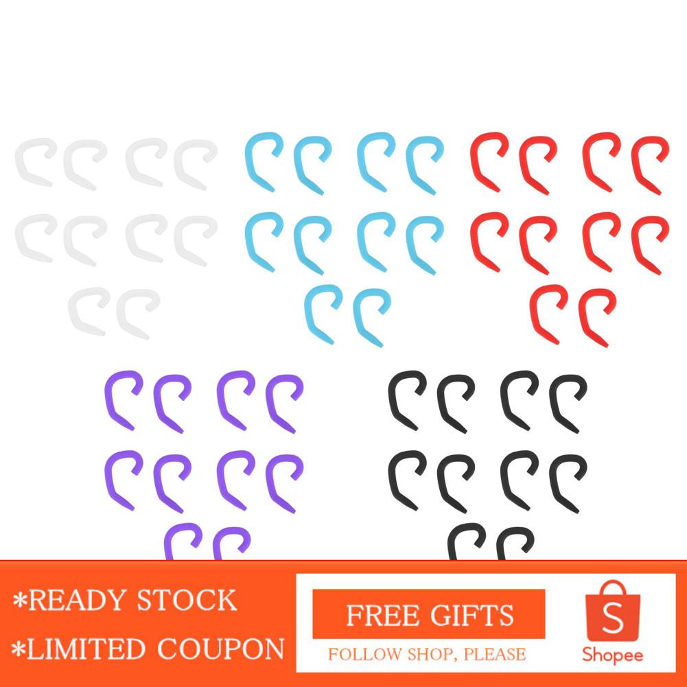 Alwaysonline Face Cover Ear Hook  Protector Soft Reusable Easy To Wear 10 Pcs Silicone for Adults
