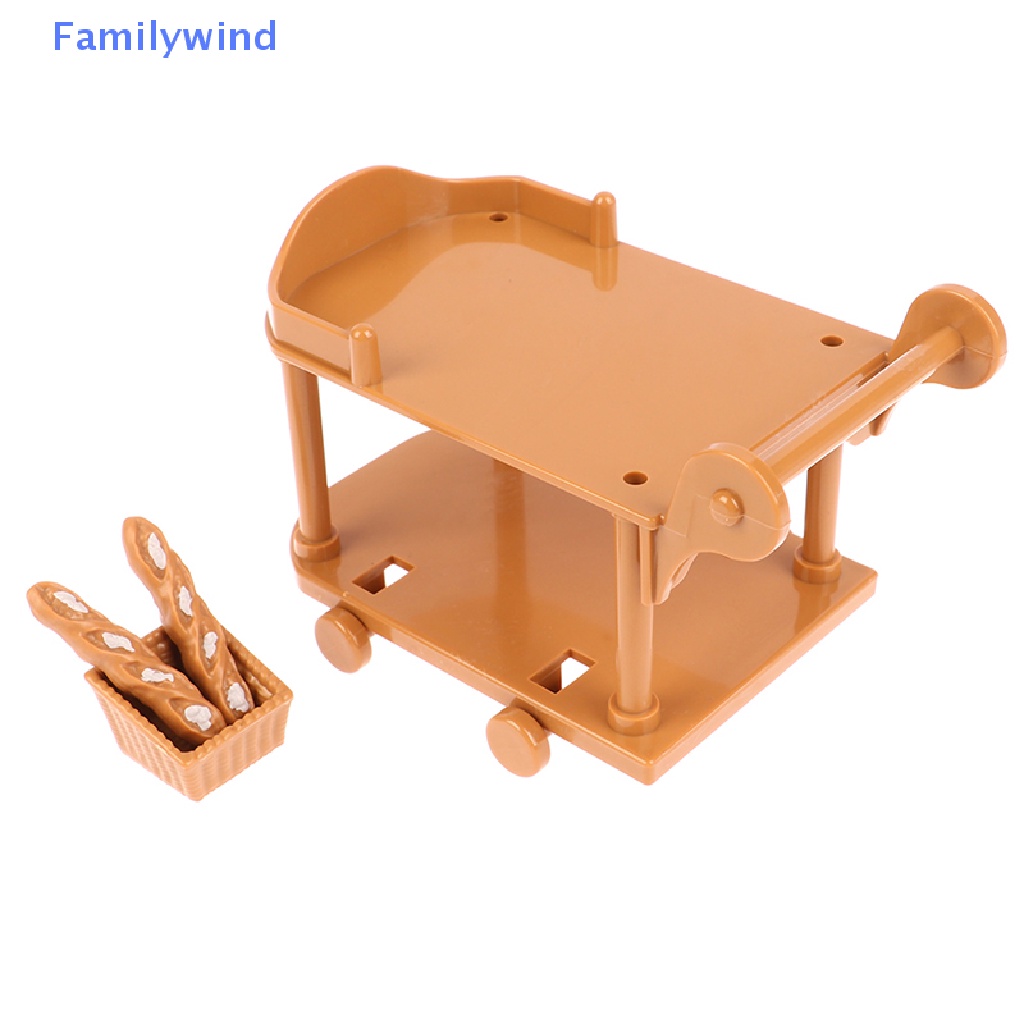 Mô Hình Giỏ Bánh Mì Trang Trí Nhà Búp Bê