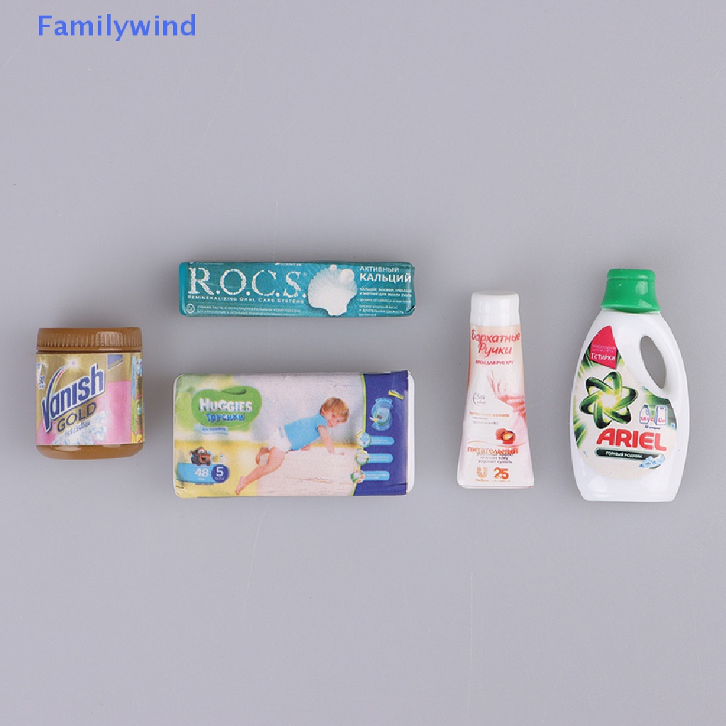 Set 4 Mô Hình Các Siêu Thị mini Trang Trí Nhà Bếp