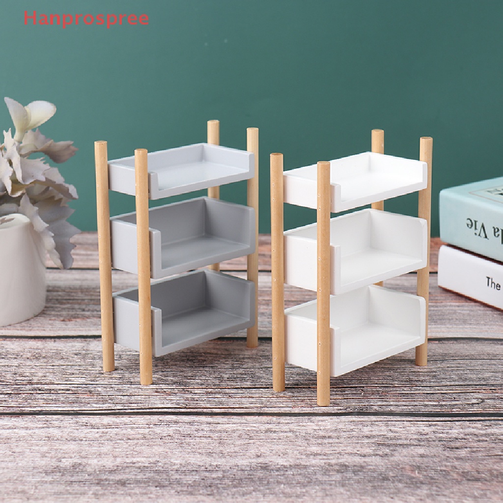 Kệ Đựng Sách / Hoa Trang Trí Nội Thất Nhà Búp Bê Tỉ Lệ 1: 12