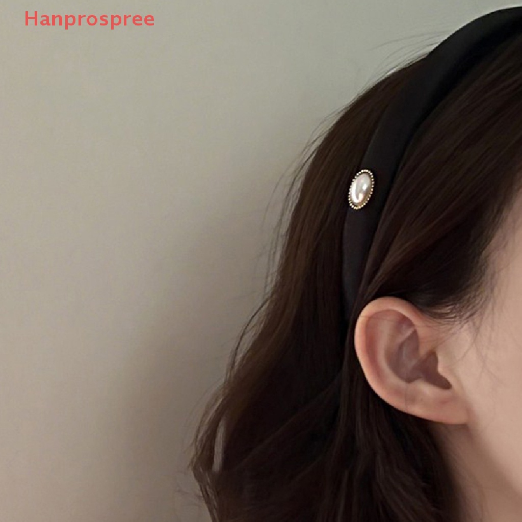 Hanprospree > Kẹp Tóc Đính Ngọc Trai sa Tinh Tế Cao Cấp Phong Cách Hepburn Đơn Giản Cho Nữ