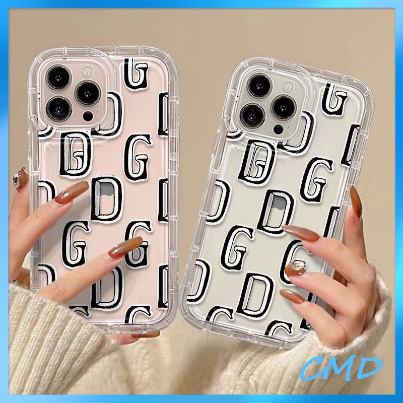 Ốp lưng phone Điện Thoại Ins, túi khí tiếng Anh lớn, di động, vỏ mềm trong suốt chống va đập Cho Iphone 6 / 6S / 6splus / se / 7 / 7plus / 8 / 8plus / X / xs / xsmax / 11 / 12 / 13 / 14 / Plus / Pro / Pro Max-717