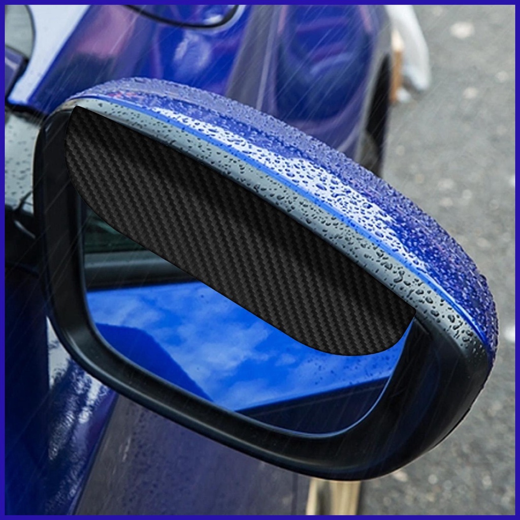 Bộ 2 Gương Chiếu Hậu Tự Dính Chống Nước Mưa Tiện Dụng Cho Xe Hơi