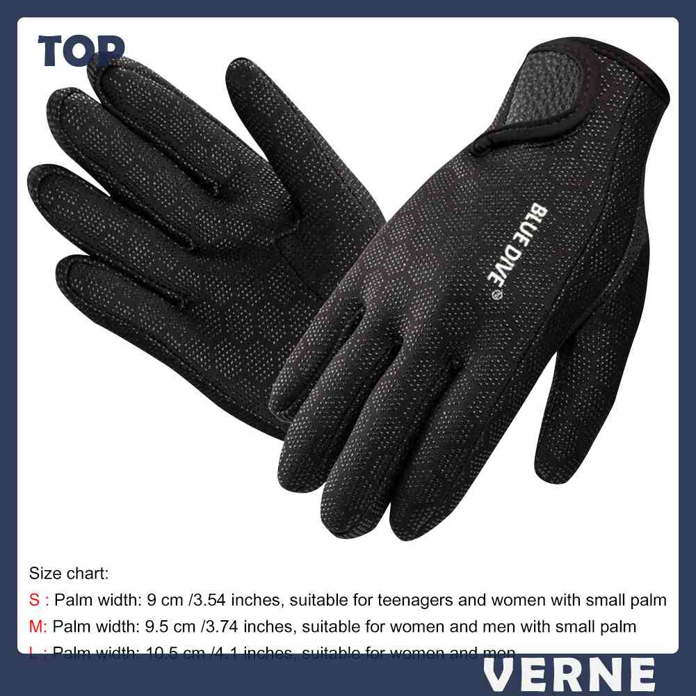 Găng Tay Lặn Chuyên Nghiệp Dày 1.5mm