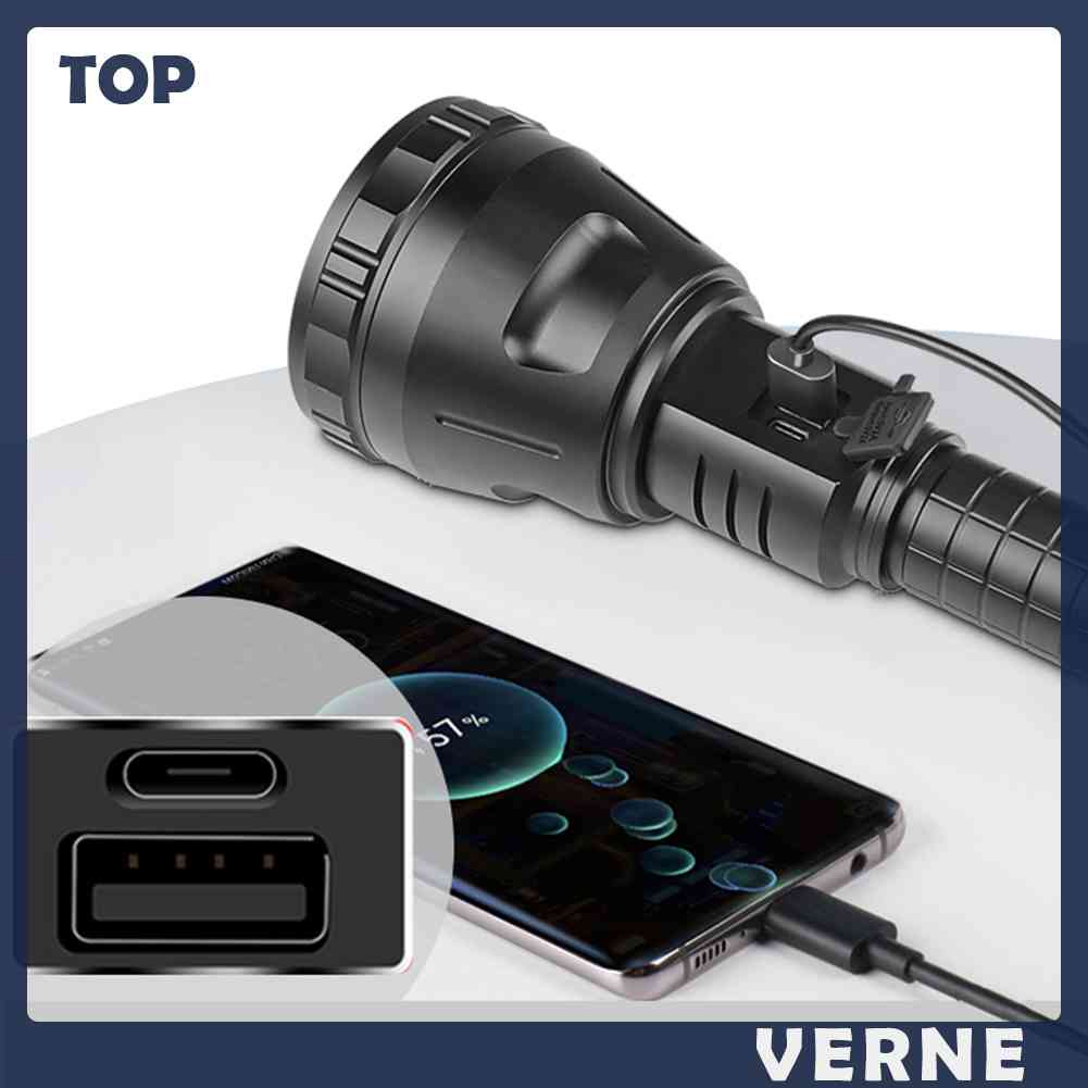 Đèn Pin XHP90 LED 5 Chế Độ Siêu Sáng