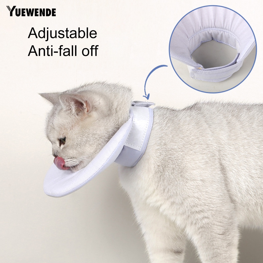 Yue.z Vòng Cổ Hình Nón Kết Cấu Mềm Mại Đa Năng Cho Thú Cưng