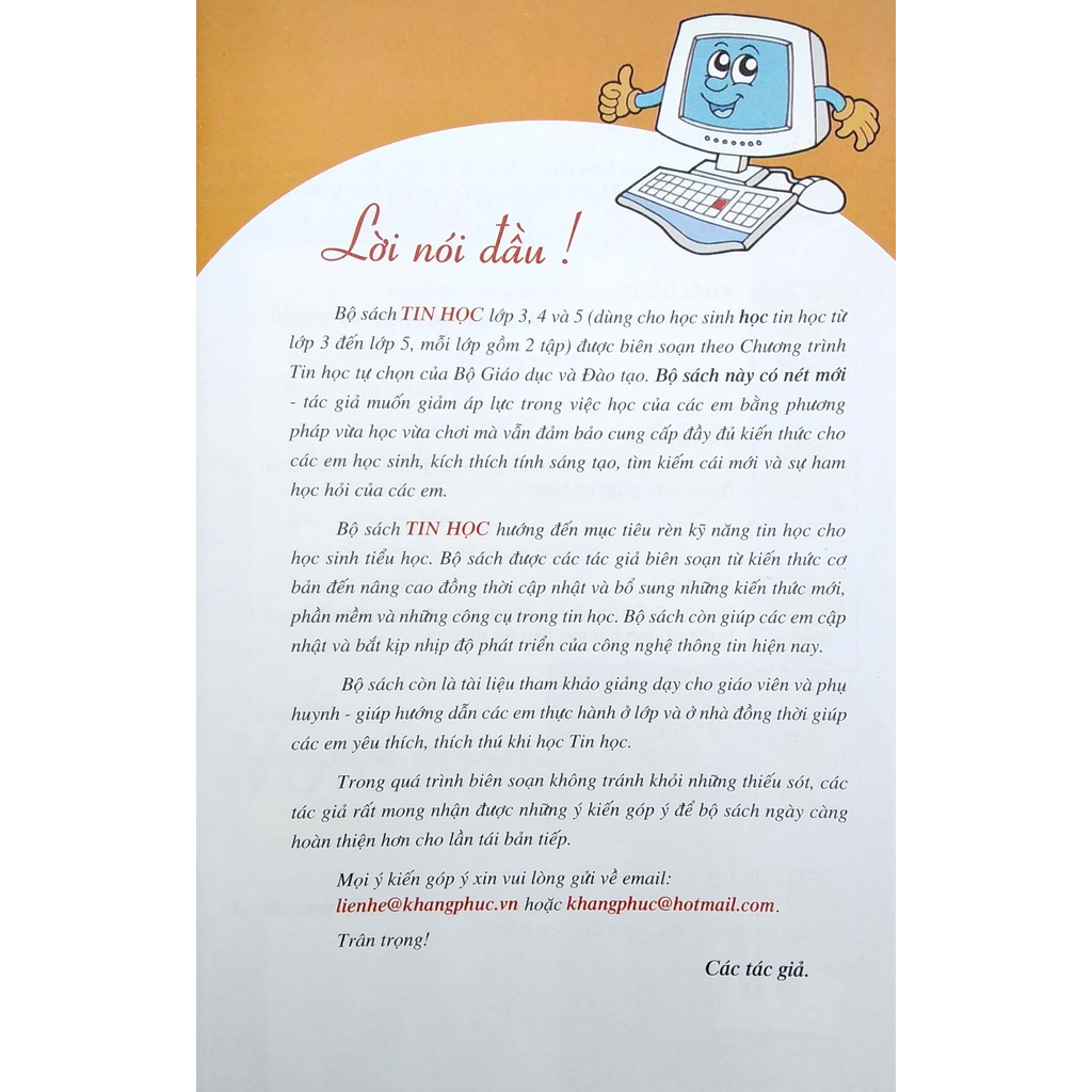 Sách Tin Học 4 - Tập 1