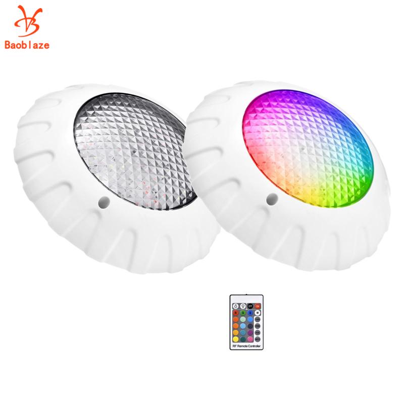 Baoblaze Đèn LED RGB Dưới Nước Gắn Tường Cho Bể bơi SPA