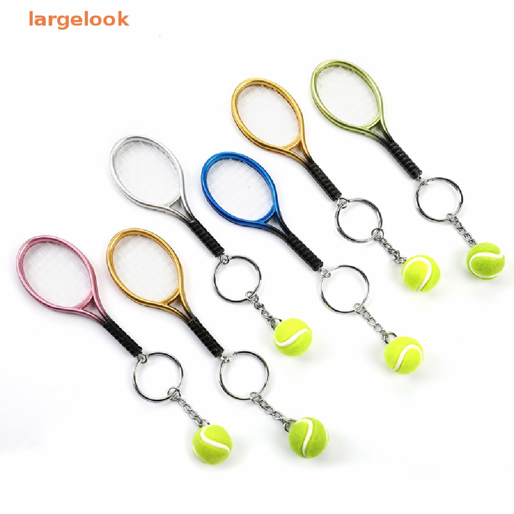 Móc Khóa Hình Vợt Tennis Mini Dễ Thương