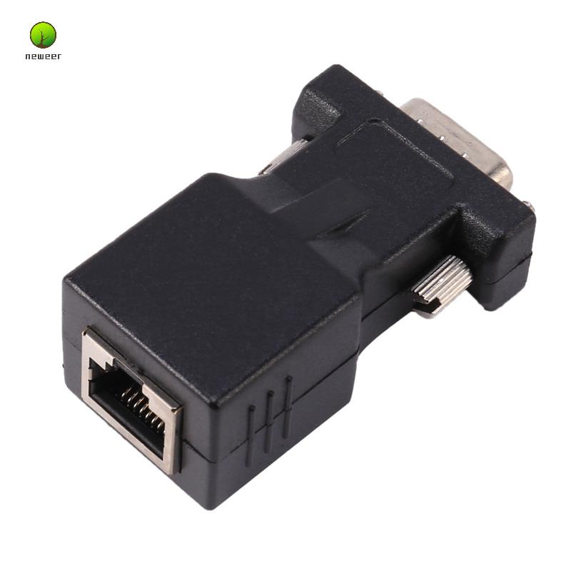 Cáp ChuyểN ĐổI Mở RộNg VGA Sang LAN CAT5 CAT6 RJ45