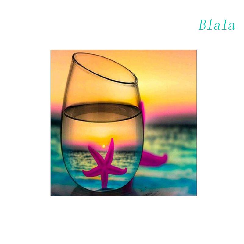 Bộ Tranh Đính Đá 5D Tự Làm Toàn Diện Hình Cốc Blala Cho Rhine