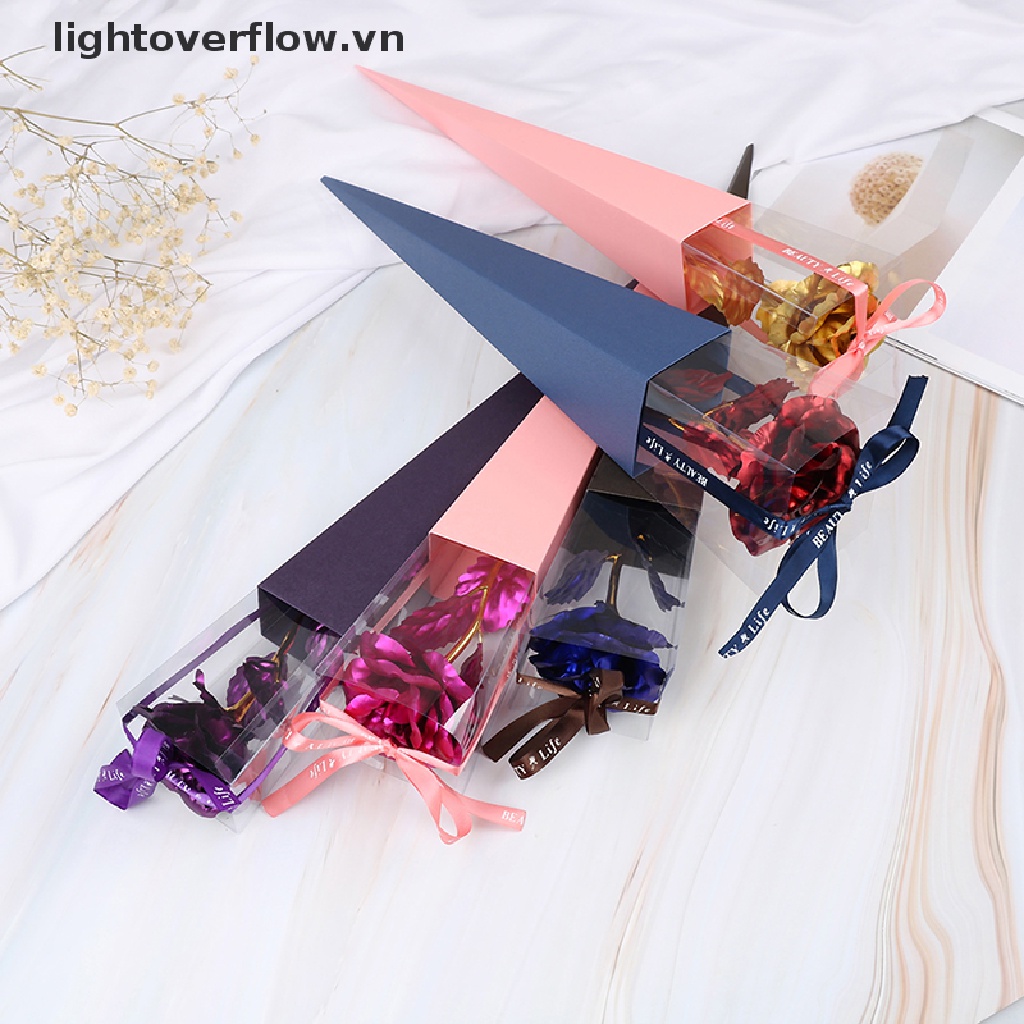 Bông Hoa Hồng Vàng 24k Dùng Làm Quà Tặng Cho Cặp Đôi