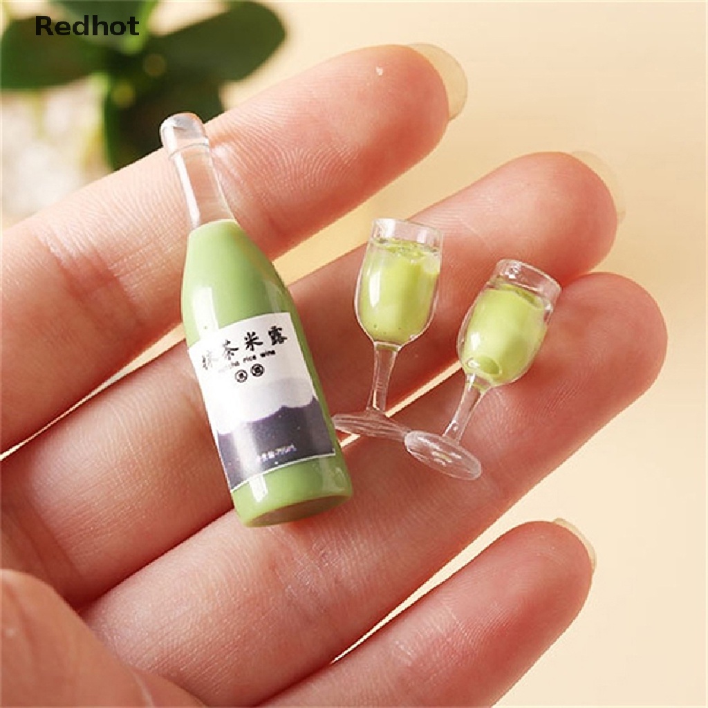 1 Bộ Ly Rượu Mini Tỉ Lệ 1: 12 Cho Nhà Búp Bê