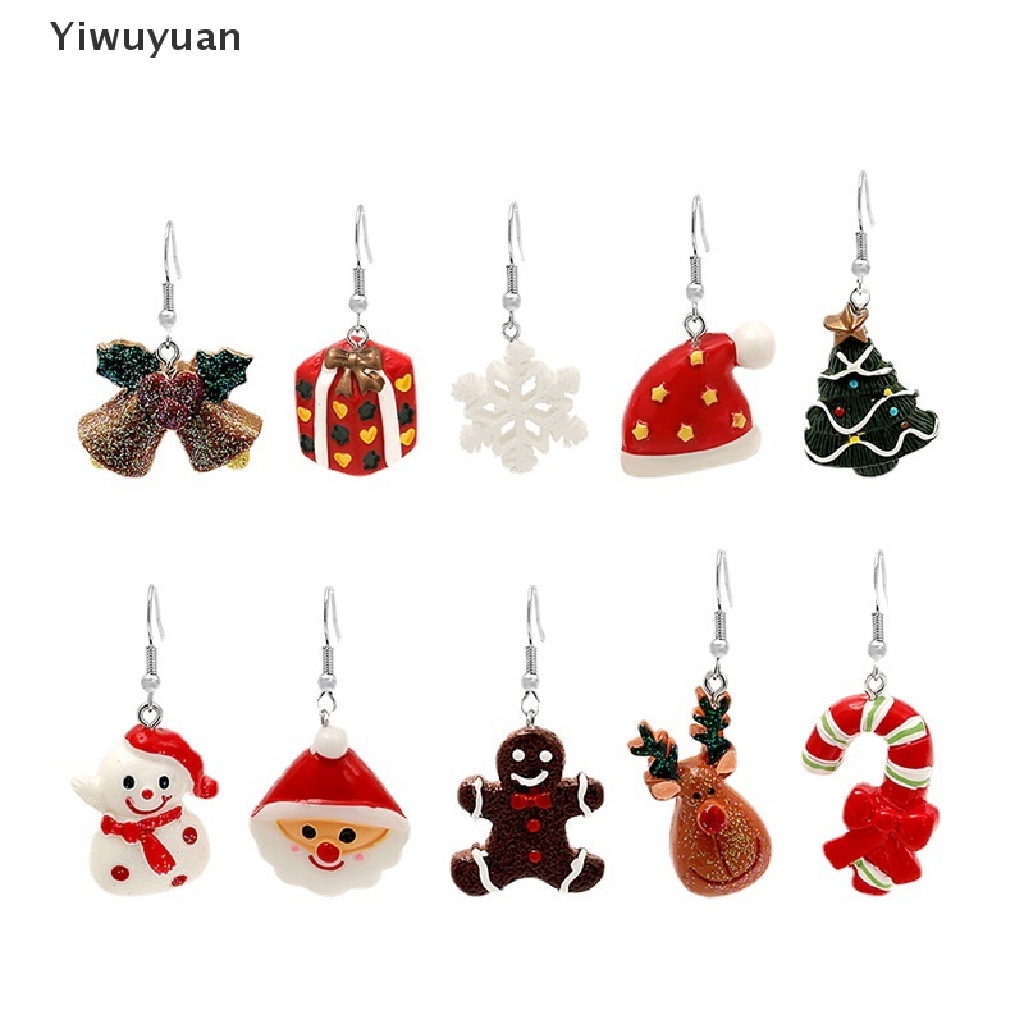 1 Đôi Bông Tai Chủ Đề Giáng Sinh Cho Nữ