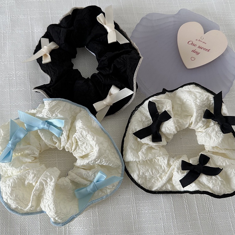 Dây Buộc Tóc Cao Su Co Giãn Phong Cách Thời Trang Hàn Quốc