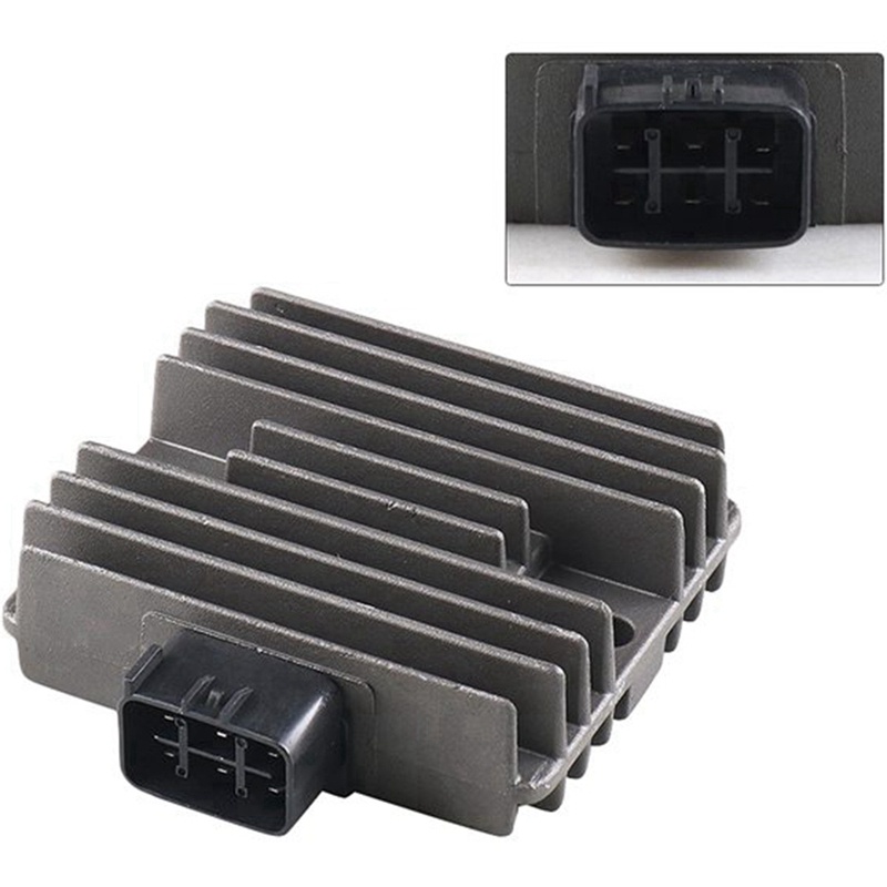 Bộ Chỉnh Lưu Bằng Nhôm Màu Đen DC12V Cho Yamaha V-Star XVS1100