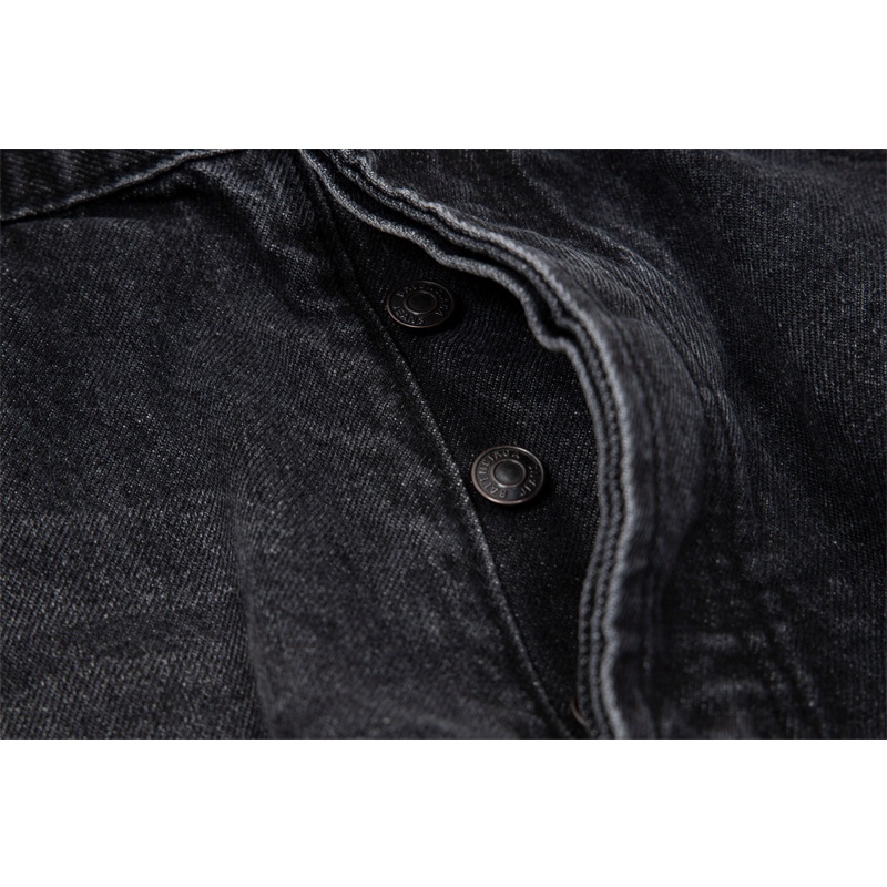 Quần jeans Bal88En8Ucia-Washed Ống Rộng Màu Đen Phong Cách Đường Phố Thời Trang Mới Nhất Cho Nam Và Nữ