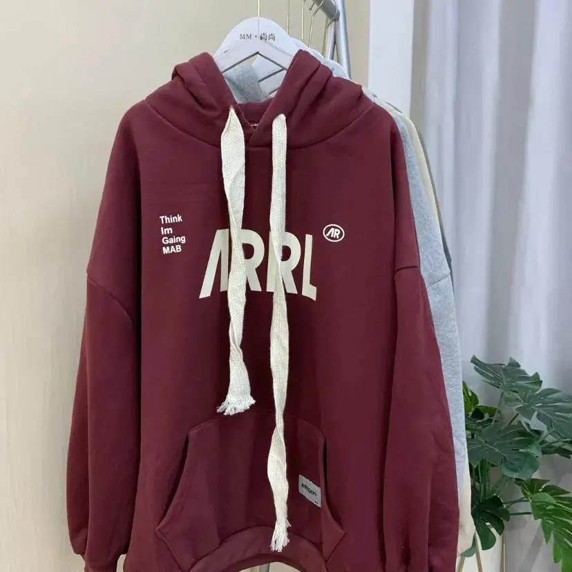 Áo Hoodie Dáng Rộng In Chữ Phong Cách Hàn Quốc Thời Trang Xuân Thu Cho Nữ